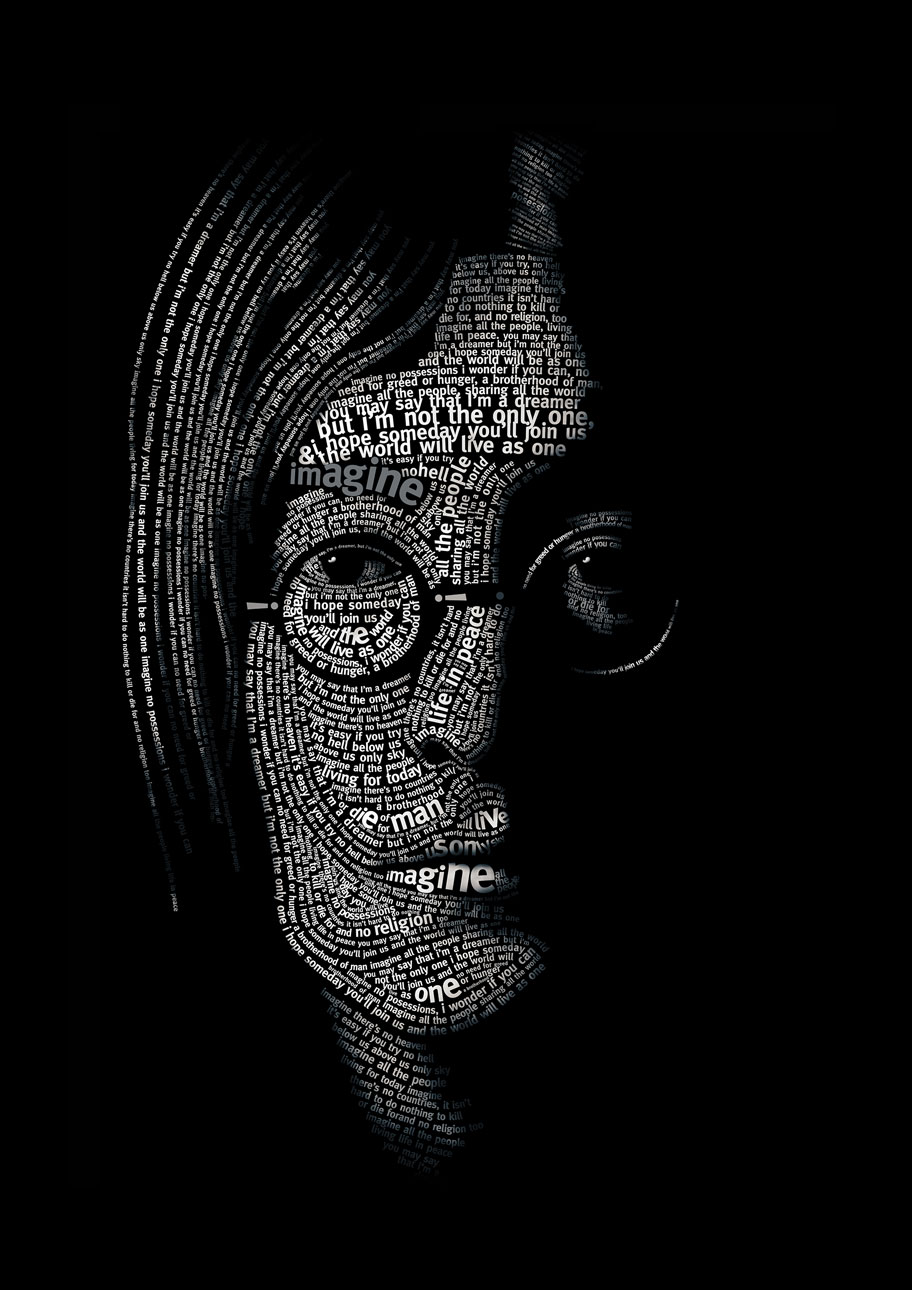 Typeface John Lennon